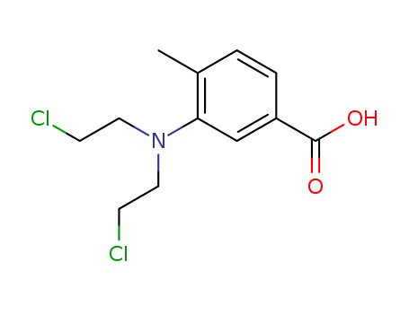 Benzoic acid,3-[bis(2-chloroethyl)amino]-4-methyl-