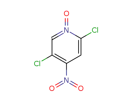 Molecular Structure of 405230-81-1 (PYRIDINE, 2,5-DICHLORO-4-NITRO-, 1-OXIDE)