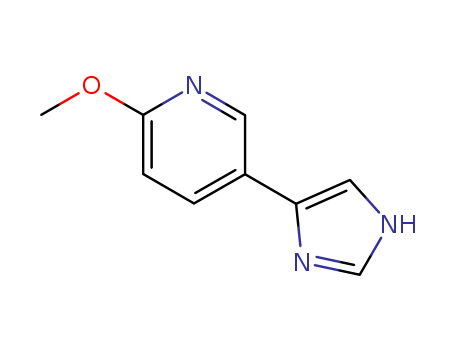 Pyridine,5-(1H-imidazol-5-yl)-2-methoxy-