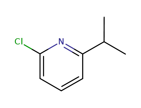 Molecular Structure of 120145-22-4 (2-Chloro-6-Isopropylpyridine)