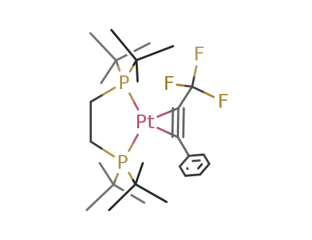 [(1,2-bis(di-tert-butylphosphino)ethane)Pt(η2-PhCCCF3)]