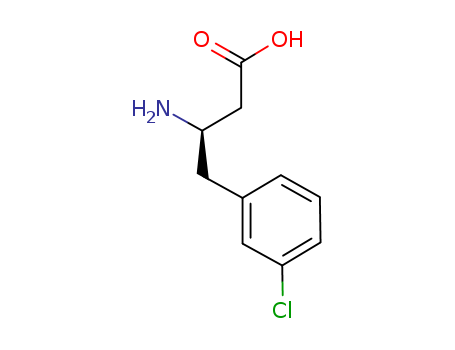 Benzenebutanoic acid, b-amino-3-chloro-, (bR)-