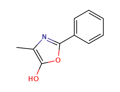 Molecular Structure of 90361-55-0 (4-METHYL-2-PHENYL-2-OXAZOLINE-5-ONE)