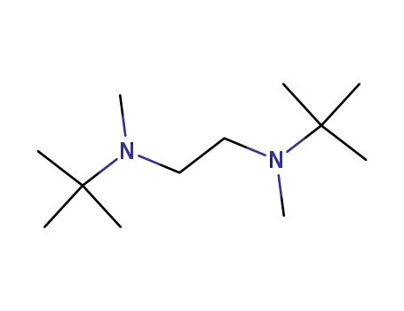 Molecular Structure of 88619-02-7 (N,N'-di-tert-butyl-N,N'-dimethyl-ethylenediamine)