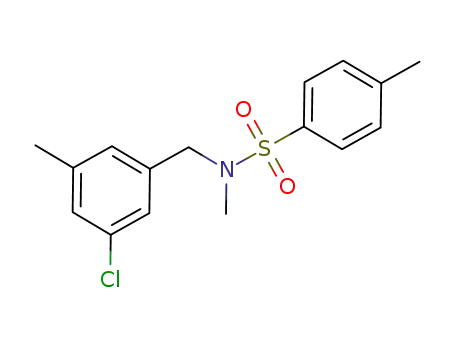 N-(3-chloro-5-methylbenzyl)-N,4-dimethylbenzenesulfonamide