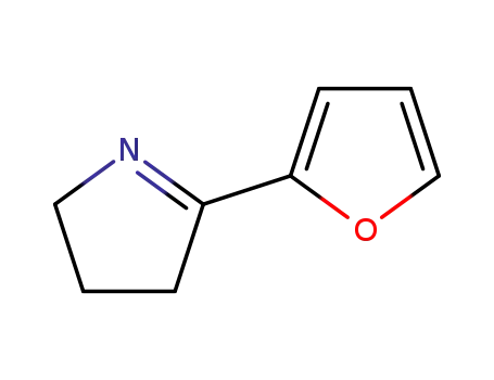 Molecular Structure of 104704-31-6 (5-Furan-2-yl-3,4-dihydro-2H-pyrrole)