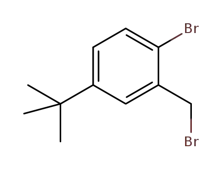 Molecular Structure of 875664-32-7 (2-BROMO-5-(TRIFLUOROMETHYL)BENZYL BROMIDE)