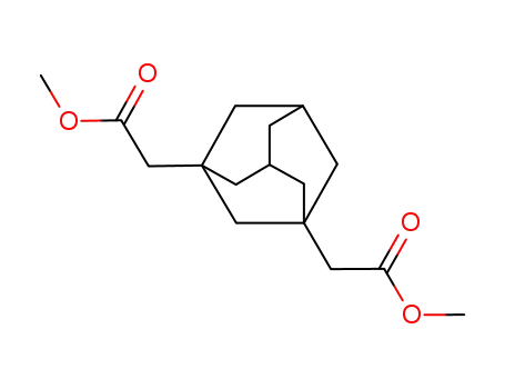 Molecular Structure of 17768-29-5 (1,3-ADAMANTANEDIACETIC ACID DIMETHYL ESTER)