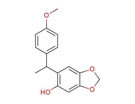 71712-15-7,6-[1-(4-methoxyphenyl)ethyl]-1,3-benzodioxol-5-ol,