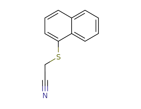 Molecular Structure of 5398-91-4 ((naphthalen-1-ylsulfanyl)acetonitrile)