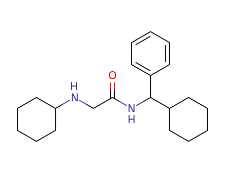 N~2~-Cyclohexyl-N-[cyclohexyl(phenyl)methyl]glycinamide