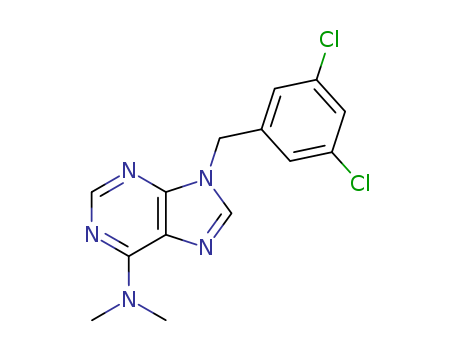 112089-15-3,9-(3,5-dichlorobenzyl)-N,N-dimethyl-9H-purin-6-amine,