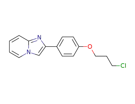 Imidazo[1,2-a]pyridine, 2-[4-(3-chloropropoxy)phenyl]-