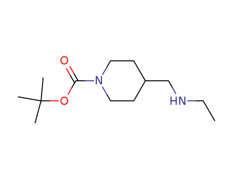 tert-butyl 4-((ethylamino)methyl)piperidine-1-carboxylate