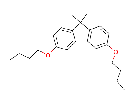 Molecular Structure of 32604-33-4 (Benzene,1,1'-(1-methylethylidene)bis[4-butoxy-)