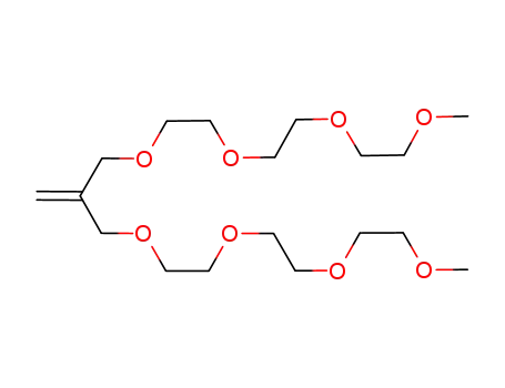 Molecular Structure of 1240167-42-3 (3-{2-[2-(2-methoxyethoxy)ethoxy]ethoxy}-2-({2-[2-(2-methoxyethoxy)ethoxy]ethoxy}methyl)propene)