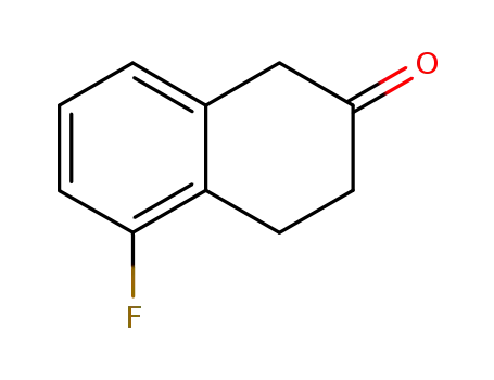 Molecular Structure of 548771-68-2 (5-Fluoro-2-tetralone)