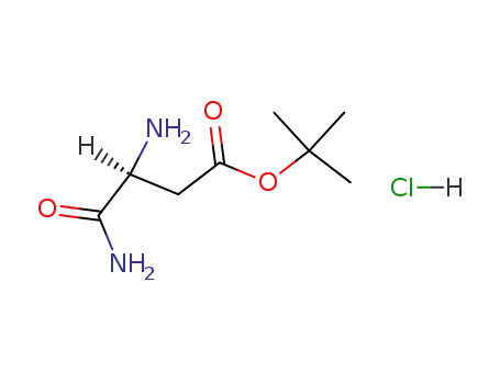 Molecular Structure of 92786-68-0 (H-ASP(OTBU)-NH2 HCL)