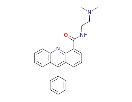 Molecular Structure of 112022-04-5 (4-Acridinecarboxamide, N-[2-(dimethylamino)ethyl]-9-phenyl-)