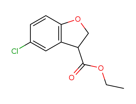 Ethyl 5-chloro-2,3-dihydro-1-benzofuran-3-carboxylate