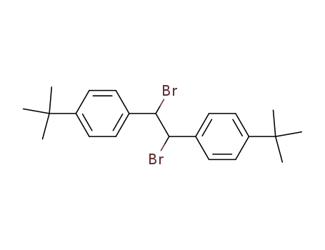 Molecular Structure of 79135-57-2 (Benzene, 1,1'-(1,2-dibromo-1,2-ethanediyl)bis[4-(1,1-dimethylethyl)-)