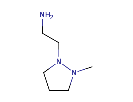 1-Pyrazolidineethanamine,2-methyl-(9CI)