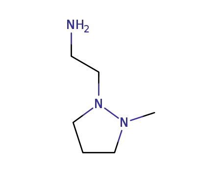 1-Pyrazolidineethanamine,2-methyl-(9CI)
