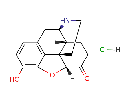 Molecular Structure of 14140-35-3 (Norhydromorphone hydrochloride)
