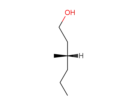 Molecular Structure of 86423-92-9 ((R)-3-METHYL-1-HEXANOL)