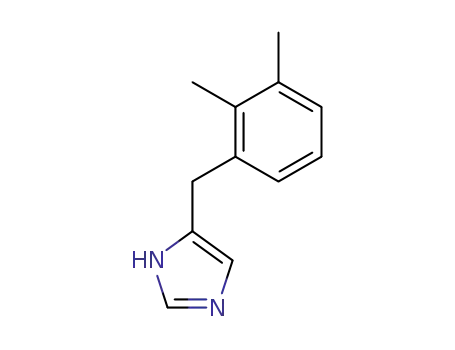 Molecular Structure of 76631-46-4 (4-(2,3-DIMETHYL-BENZYL)-1H-IMIDAZOLE)