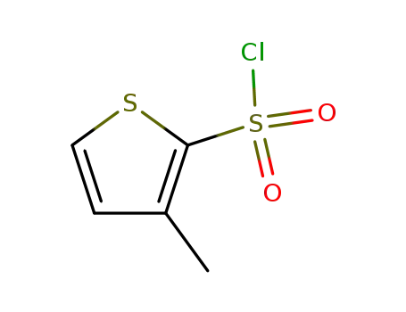Molecular Structure of 61714-76-9 (3-methyl-2-Thiophenesulfonyl chloride)