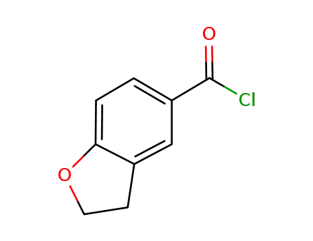 Molecular Structure of 55745-71-6 (2,3-DIHYDRO-1-BENZOFURAN-5-CARBONYL CHLORIDE)