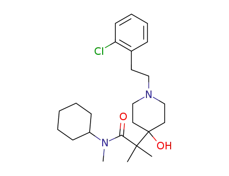 Molecular Structure of 68797-29-5 (Pipradimadol)