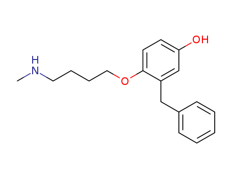 101686-64-0,4-(2-Benzyl-4-hydroxy)phenoxy-N-methylbutylamine,4-(2-Benzyl-4-hydroxy)phenoxy-N-methylbutylamine