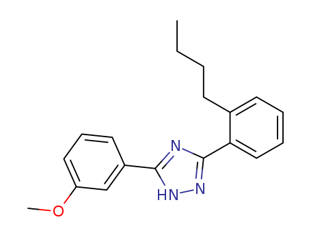 3-(o-Butylphenyl)-5-(m-methoxyphenyl)-s-triazole