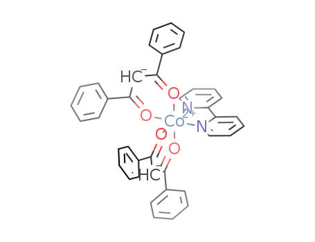 Molecular Structure of 163733-16-2 ([Co(1,3-diphenylpropane-1,3-dionate)2(2,2'-bipyridine)])