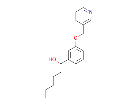 Benzenemethanol, a-pentyl-3-(3-pyridinylmethoxy)-