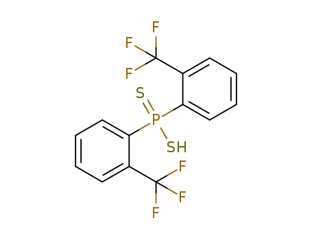 Phosphinodithioic acid, P,P-bis[2-(trifluoromethyl)phenyl]-