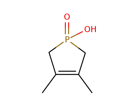 Molecular Structure of 695-67-0 (3,4-dimethyl-2,5-dihydro-1H-phosphol-1-ol 1-oxide)