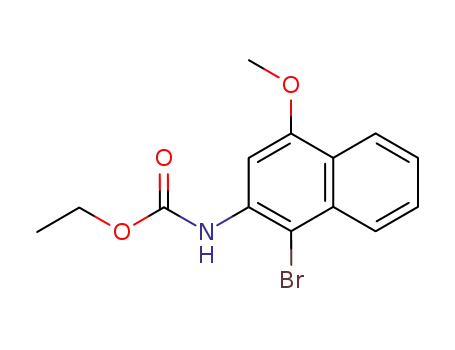 Ethyl (1-bromo-4-methoxynaphthalen-2-yl)carbamate