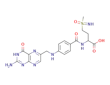 Molecular Structure of 115453-76-4 (pteroyl-S-methylhomocysteine sulfoximine)