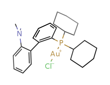 Chloro[2-(dicyclohexylphosphino)-2'-(N,N-diMethylaMino)biphenyl]gold(I), 98%