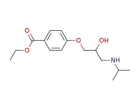 4-(2-hydroxy-3-isopropylamino-propoxy)-benzoic acid ethyl ester