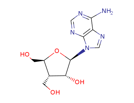 26289-43-0,9-[3-deoxy-3-(hydroxymethyl)pentofuranosyl]-9H-purin-6-amine,NSC 127969