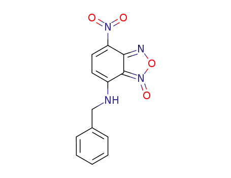 Molecular Structure of 18378-03-5 (N-benzyl-7-nitro-2,1,3-benzoxadiazol-4-amine 3-oxide)