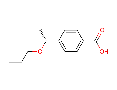(R)-4-(1-propoxyethyl)benzoic acid