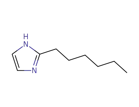 Molecular Structure of 61237-15-8 (1H-Imidazole, 2-hexyl-)