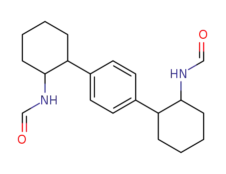 Molecular Structure of 34668-22-9 (N-[2-[4-(2-formamidocyclohexyl)phenyl]cyclohexyl]formamide)