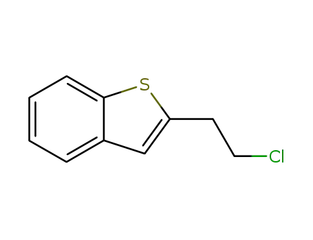 Molecular Structure of 7136-60-9 (2-(2-CHLOROETHYL)-BENZO[B]THIOPHENE)