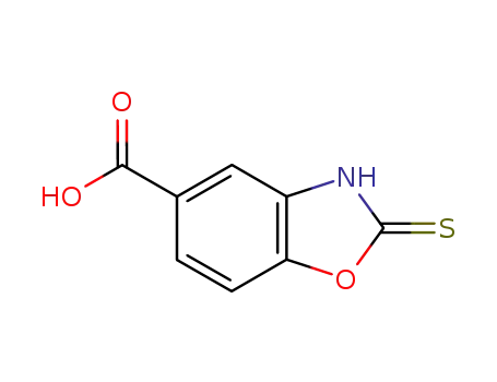 2-Mercaptobenzooxazole-5-carboxylic acid